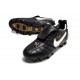 Nike Tiempo Legend X Elite FG Nuovo Nero Bianco