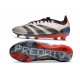 Adidas Predator Elite FG Platin Met Nero Aurora Carbone