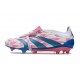 Scarpa adidas Predator Elite Tongue FG Ftwr Bianco Solar Blu Solar Rosa