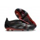 Scarpa adidas Predator Elite Tongue FG Stealth Victory - Nero Grigio Rosso