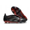 Scarpa adidas Predator Elite Tongue FG Stealth Victory - Nero Grigio Rosso