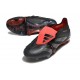 Scarpa adidas Predator Elite Tongue FG Stealth Victory - Nero Grigio Rosso