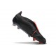 Scarpa adidas Predator Elite Tongue FG Stealth Victory - Nero Grigio Rosso