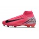 Nike Air Zoom Mercurial Superfly X Elite FG Rosa Bianco Nero