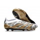 Scarpe Adidas Predator Elite LL FG Oro Metallizzato Bianco Grigio