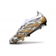 Scarpe Adidas Predator Elite LL FG Oro Metallizzato Bianco Grigio