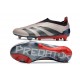 Scarpe Adidas Predator Elite LL FG Platin Met Nero Aurora Carbone