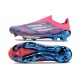 Scarpa adidas F50 + Laceless FG Solar Blu Ftwr Bianco Solar Rosa