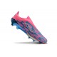 Scarpa adidas F50 + Laceless FG Solar Blu Ftwr Bianco Solar Rosa