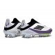 Scarpa adidas F50 + Laceless FG X Messi Ftwr Bianco Nero Core Unity Viola