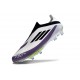 Scarpa adidas F50 + Laceless FG X Messi Ftwr Bianco Nero Core Unity Viola