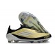 adidas Scarpa da Calcio F50 Elite LL FG Oro Met Nero Bianco