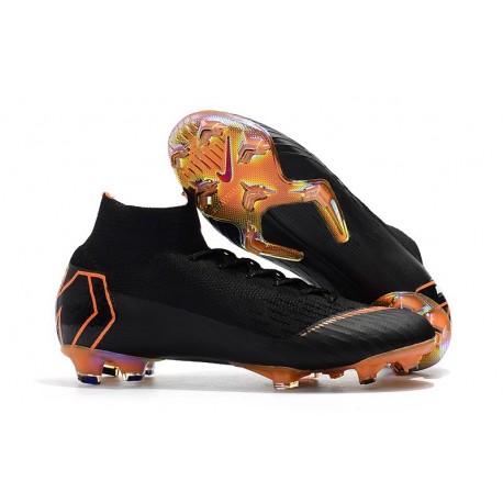 scarpe da calcio nike arancioni e nere